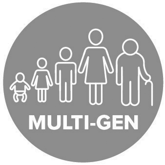 Multi Generational logo