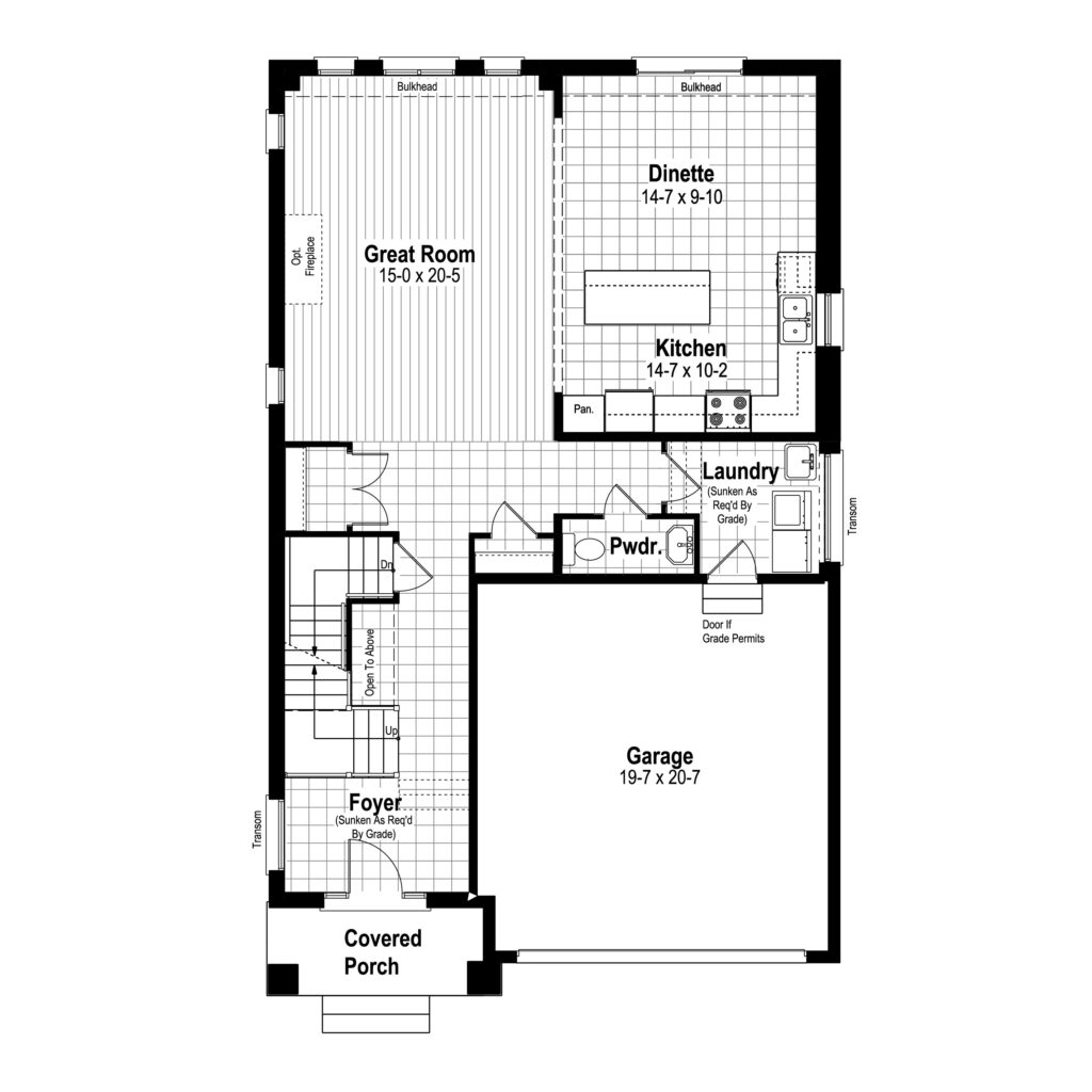 Activa Shaded Creek Drive Harvest Park Main Floor Plan