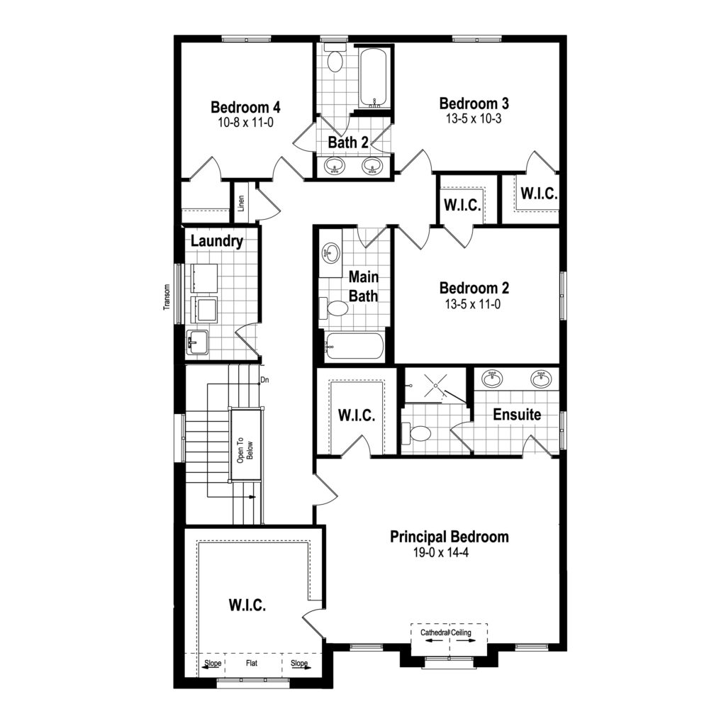 Activa Shaded Creek Drive Harvest Park Second Floor Plan