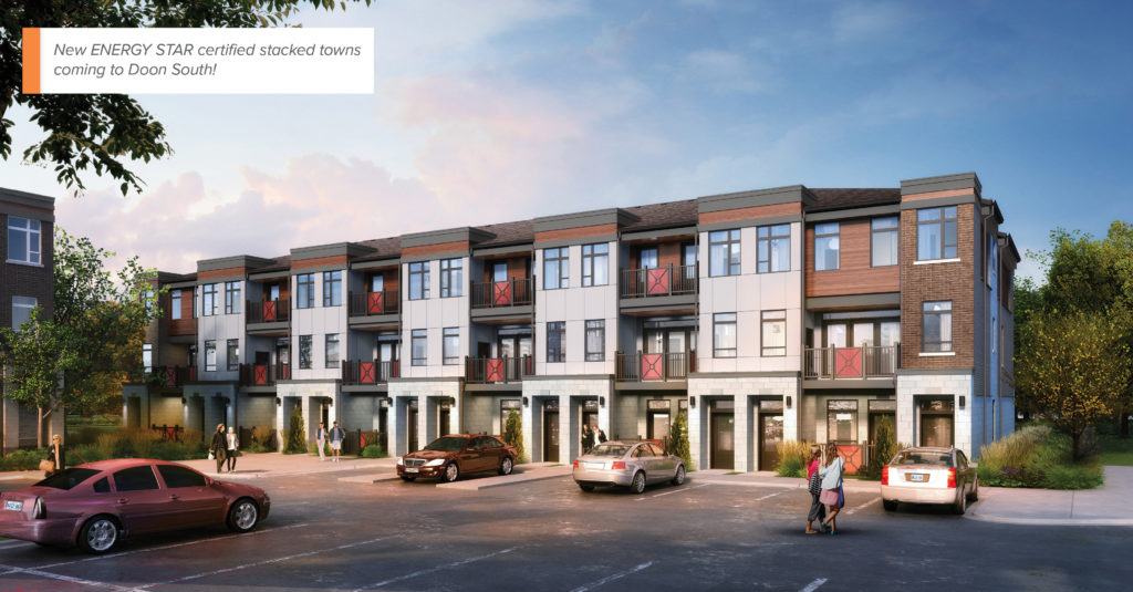 Product Launch Stacked Towns in Kitchener's Doon South (Now Sold Out!) Activa