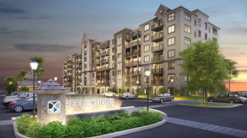Reflections Exterior Rendering